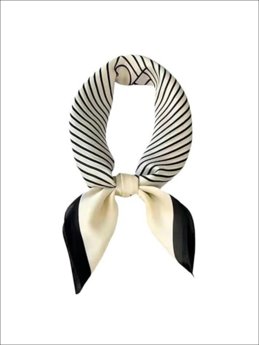 Satin Silk-Like Square Scarf Bandana Head Wrap Neckerchief 27.5in